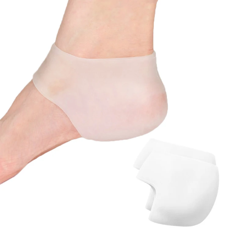 Plantar Fasciitis Inserts Pads& Heel Guards  Silicone Heel Protectors fot Heel Pain, Heal Dry Cracked Heels, Achilles Tendinitis