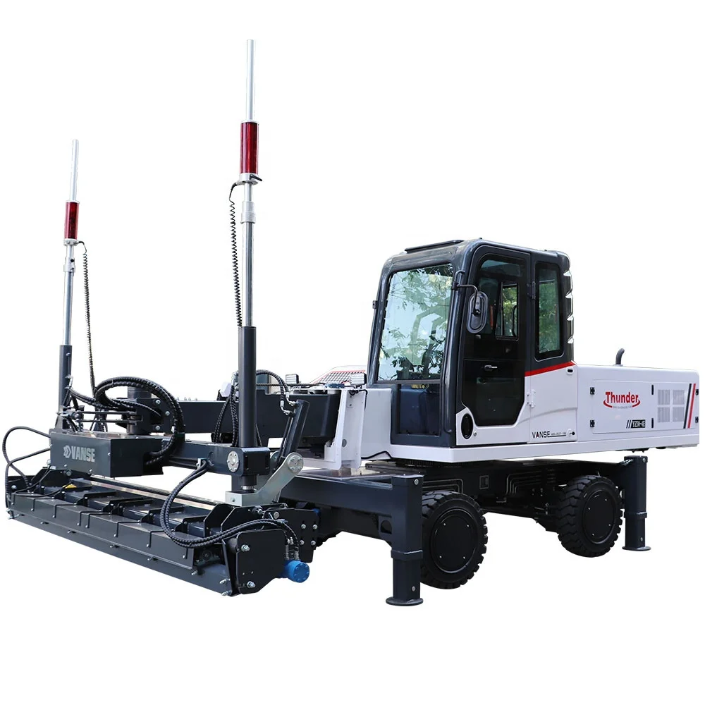 VANSE YZ30-4F поставка с завода 35KW тип стрелы бетонный пол выравнивающийся Вибрационный лазерный станок кабиной для продажи