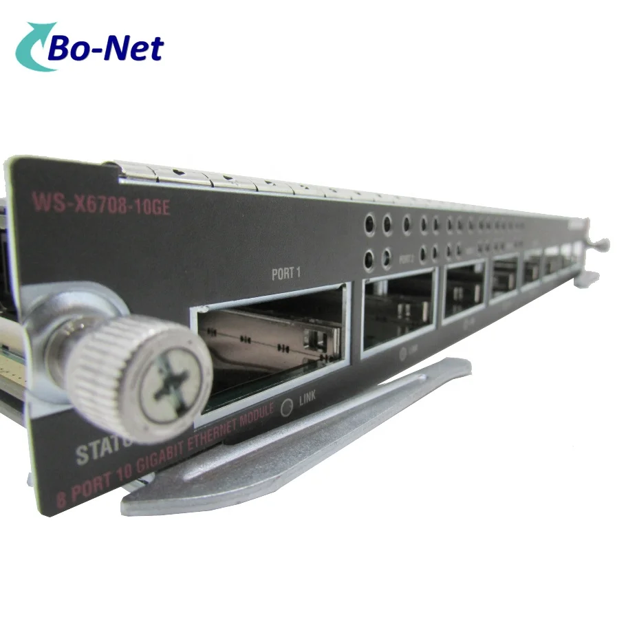 WS-X6708-10GE-3CXL модули 8-портовый гигабитный Ethernet модуль с WS-F6700-DFC3CXL для 6500 переключатель