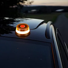 luz v16 dgt 3.0 iot  v16 obligatorio balizas geolocalizadas emergencia  coche camino beacon light