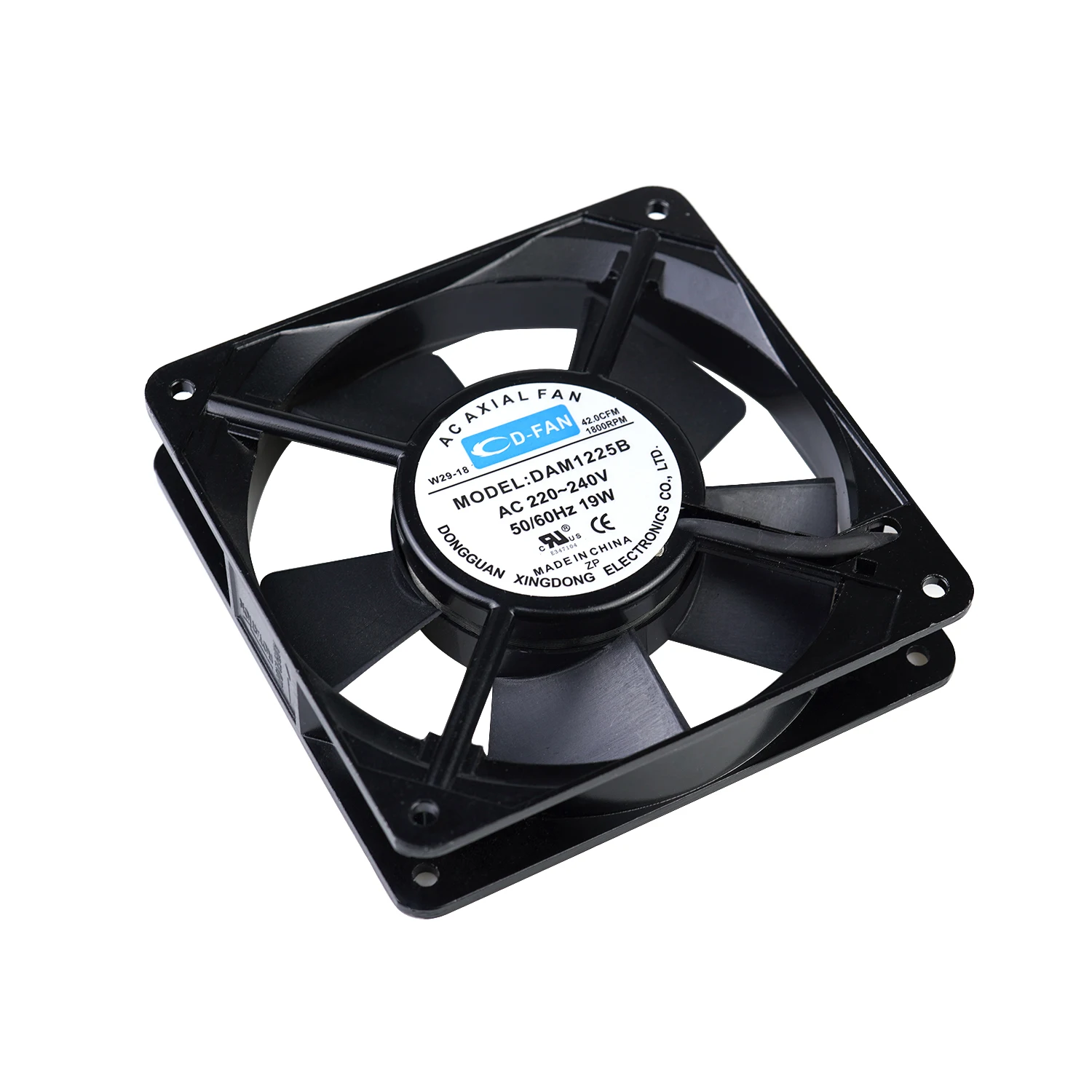 AC axial fan 120* 120 *25mm 110v 220v 1225 ac cooling fan for refrigerator