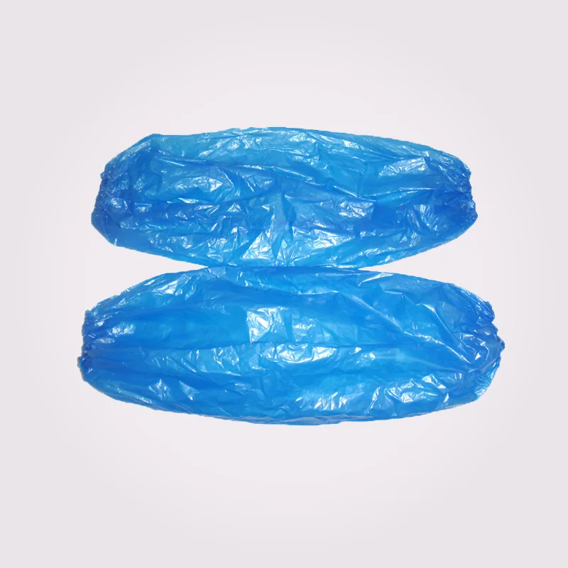 Sleeve Cover Arm Transparent PE Plastic Disposable Blue/white Waterproof Sleeve Cover