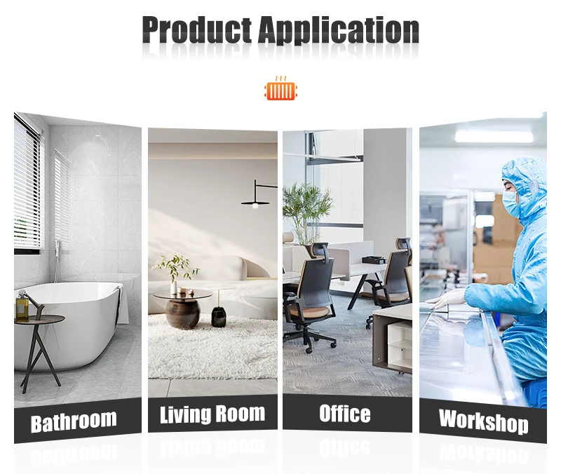 500W/1000W electric smart heater 220-240V infrared panel heater with wifi control