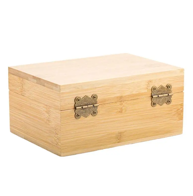 Custom Eco-friendly Bamboo Wooden Stash Organizer Box with Rolling Tray Combination Lock