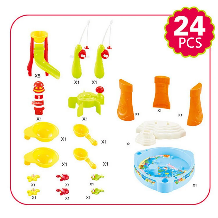 Детская настольная игрушка для рыбалки с подсветкой HN381562