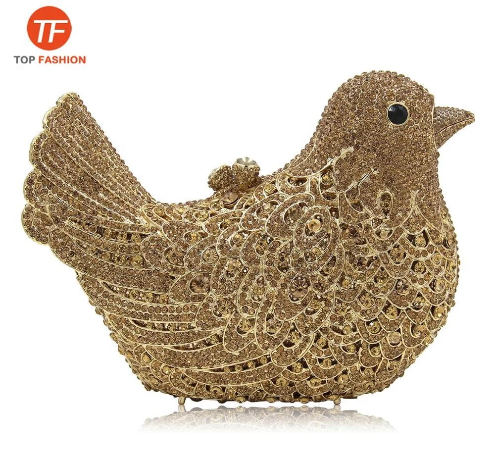 Роскошная вечерняя сумка-клатч с кристаллами и стразами от производителя