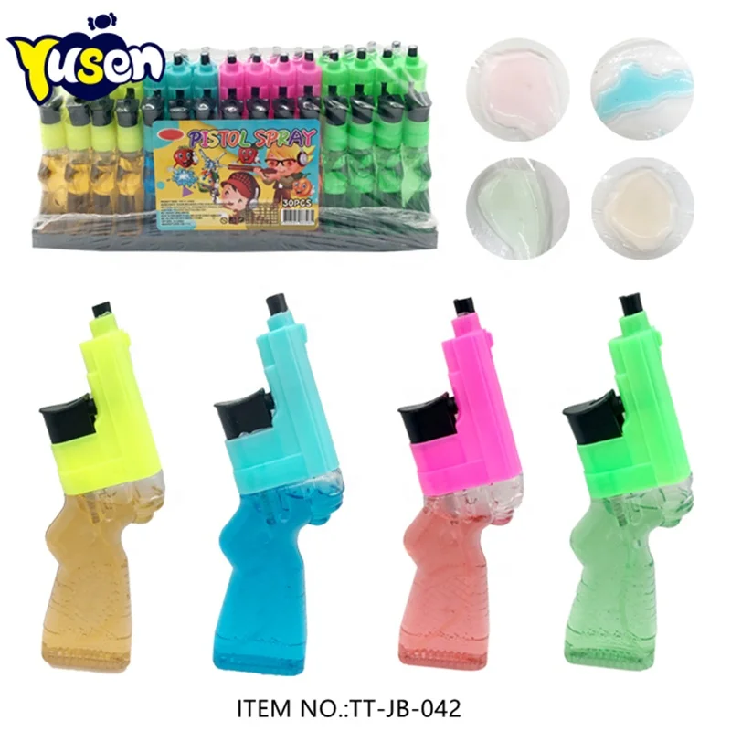 Sweet Liquid Candy Fruity Spray  Children Wholesale Strawberry Flavor 22ml Spray Candy in plastic basket