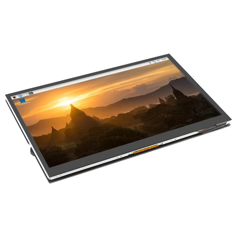 LTIOT 10.1-inch Raspberry PI 4B touch screen IPS Capacitive LCD 1024x600 display with speaker stand monitor Raspberry PI 4