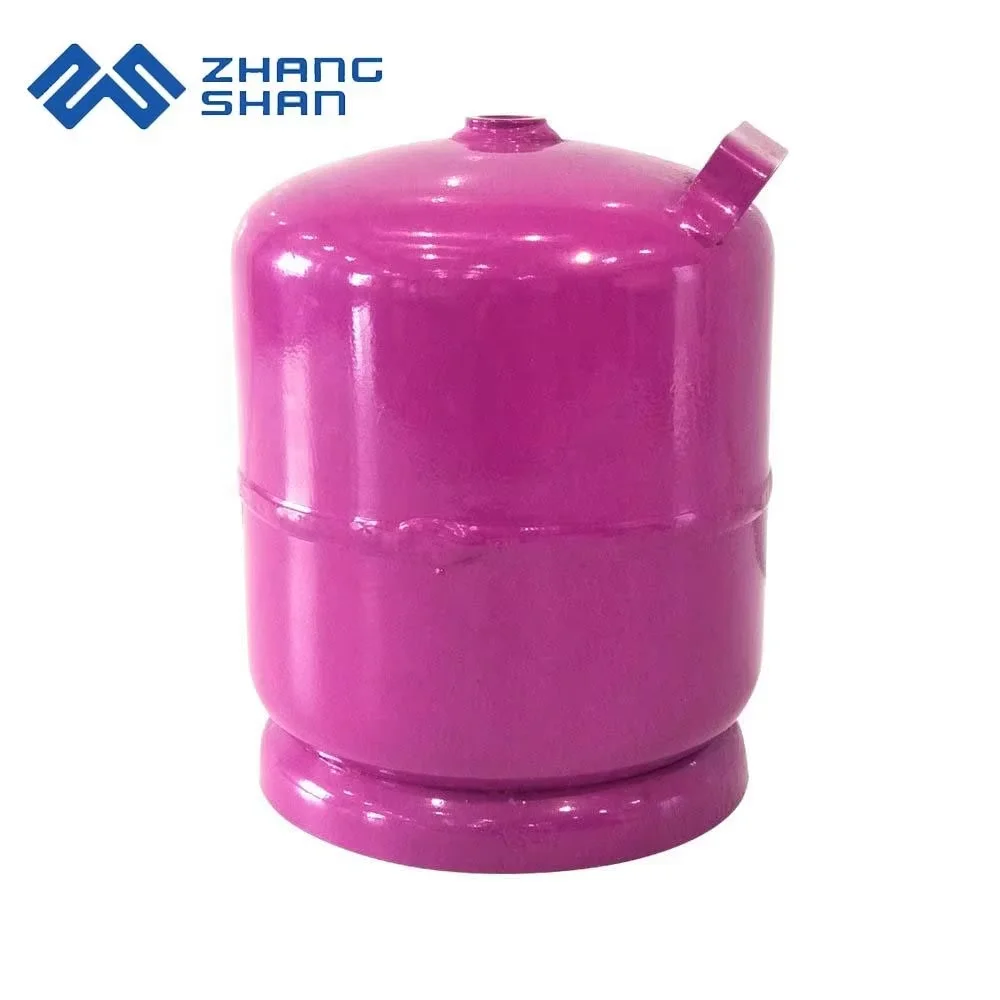 Refillable Recyclable Gas Cylinder Empty Mini 3kg Lpg Gas Tank for Camping Cooking