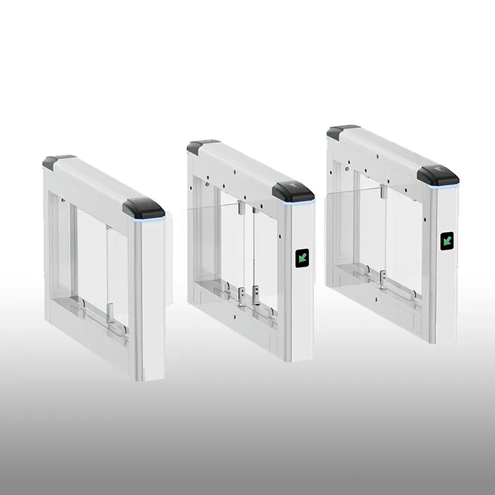 Высокоскоростной тройной анти-зажим Rfid Wing Turnstile Gate вращающаяся дверь управления доступом поворотный турникет ворота с кодом Qr