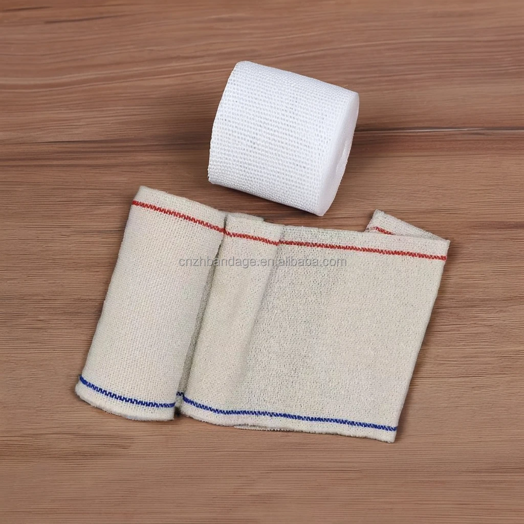 Low Price Skin Friendly Breathable Fixed Buckle Bandcrape Machine Medical Crape Bandage