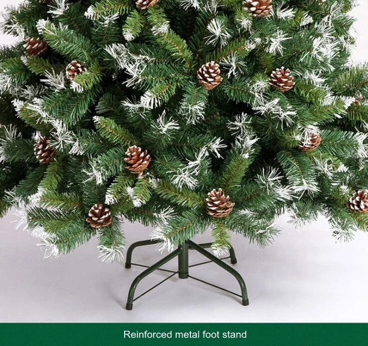 Premium Artificial PVC PE Mixed adornos de navidad Home Party Christmas Tree for Decoration Use