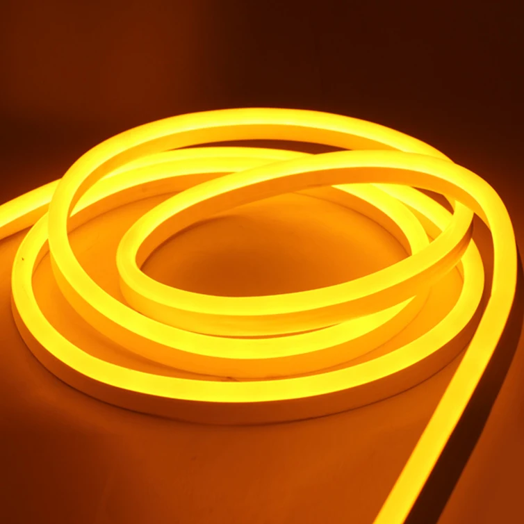 Plastic Side Emitting LED Strip RGBW RGBCW Neon Rubber 90 Step Neon Lights Silicone Cover 24V Neon Lights for Wall 50000 IP44