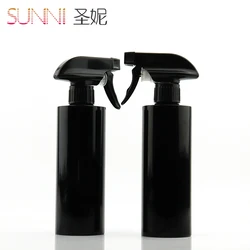 In Stock 400ml Cylinder Black Air Freshener Car Cleaning Plastic Mist Trigger Spray Bottle Sprayer Bottle
