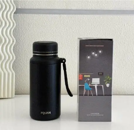F2058  680ML large capacity thermos cup insulated water bottle 316 stainless steel water cup