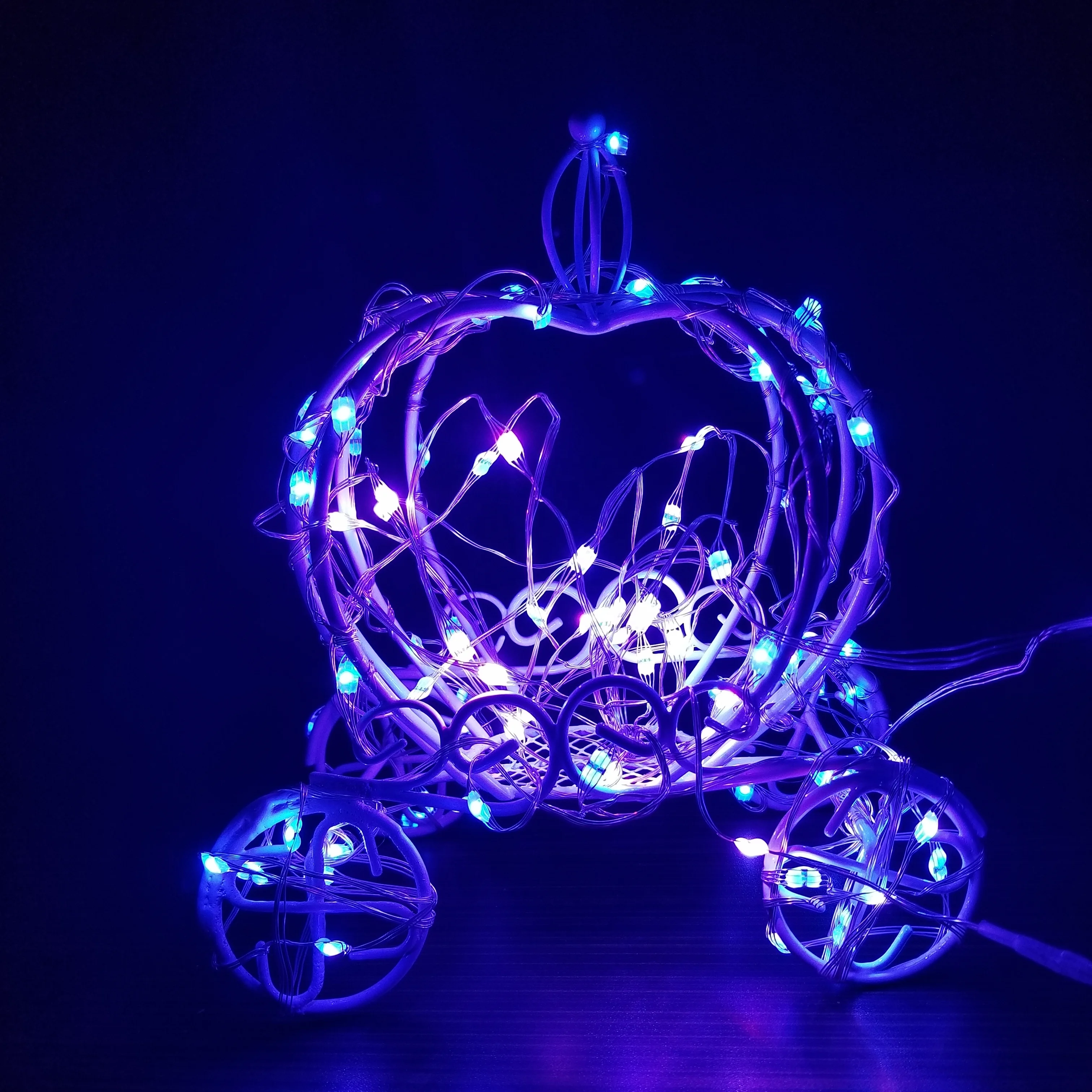 Dual Color LED APP Control String Light Indoor Outdoor Decorative Fairy Light with Timer/Remote/Dimmable for Patio Party