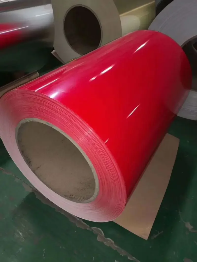 Embossed Aluminum Prepainted GI GL Galvanized PPGI PPGL Galvalume Color Coated Steel Coil