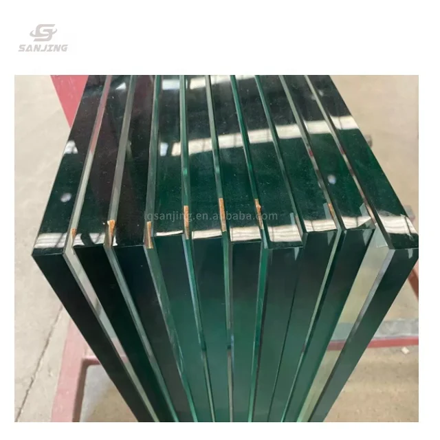 Factory custom transparent safety tempered glass
