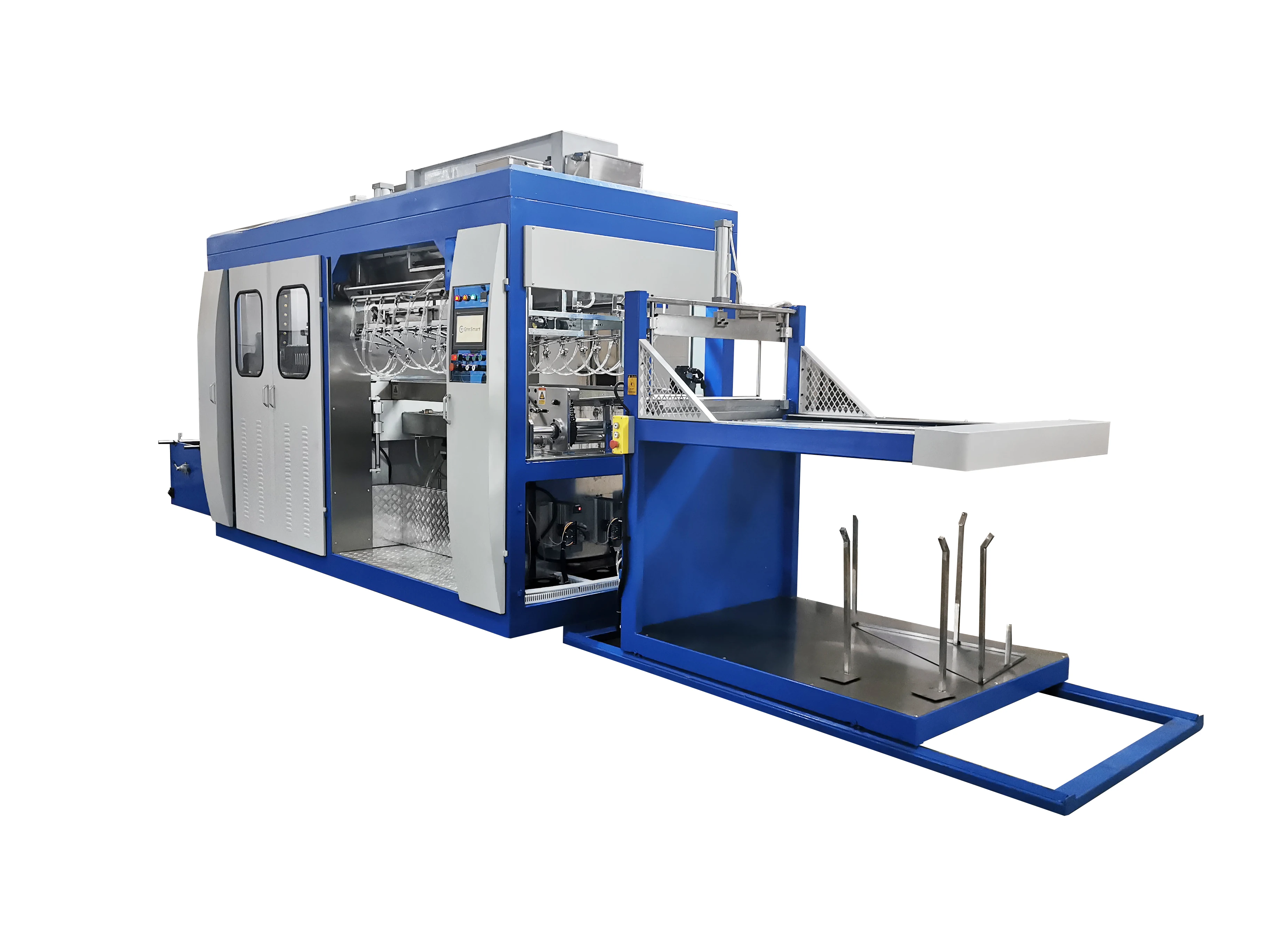 Plastic Fruit Cosmetic Tray Container Vaccum thermoforming Forming Machine