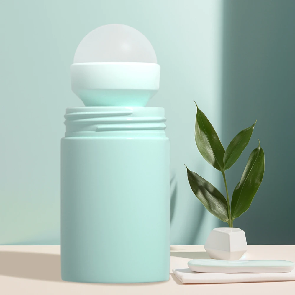 Cosmetic Antiperspirant Deodorant Packaging rodar em garrafa de deodorant 60ml Roll on Deodorant Bottles With Custom Label