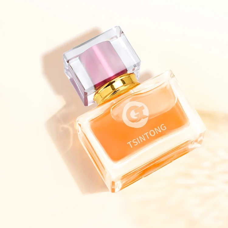 30ml 50ml 100 Ml Wholesale Cosmetic Clear Flat Square Spray Fragrance Perfume Bottle Glass High Quality Empty Perfume Bottle