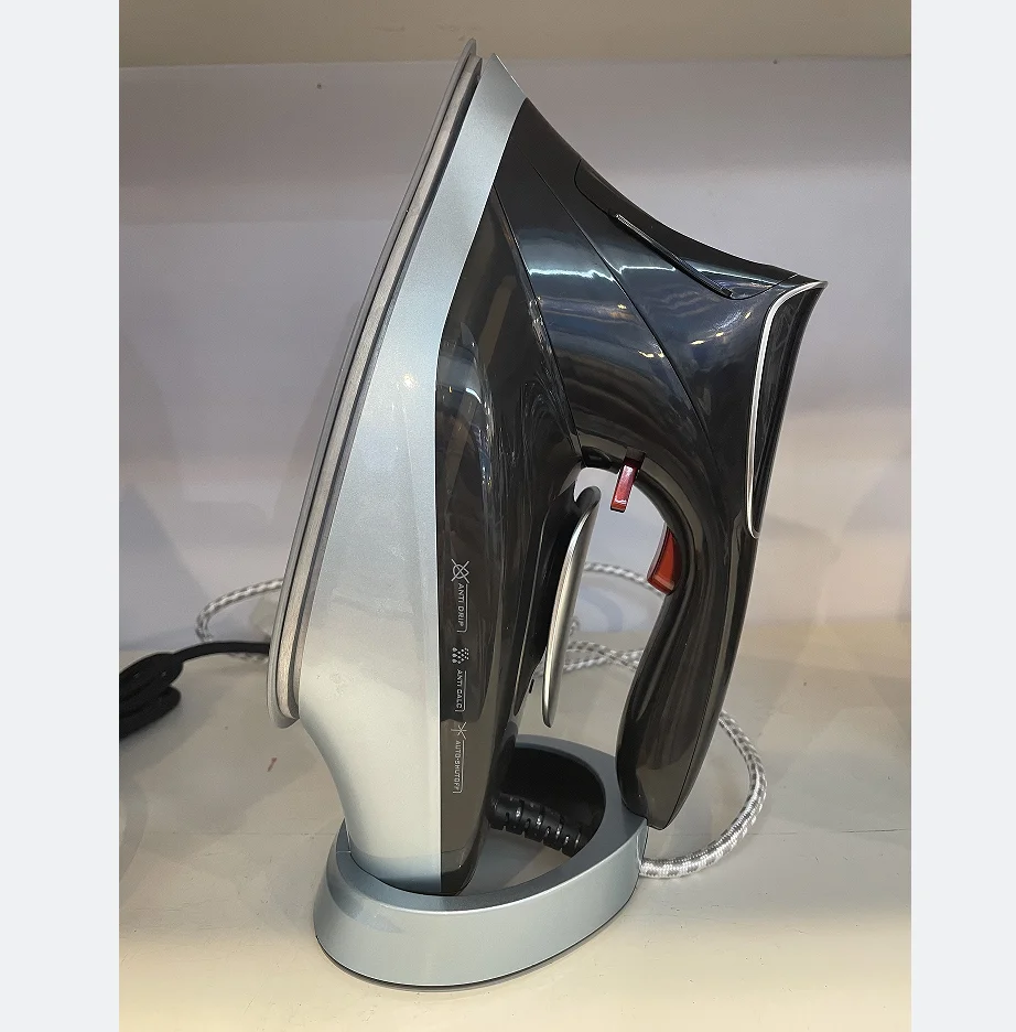 3000w High-end Led Steam Iron Ceramic Soleplate Vertical Heavy Duty Hand Fabric Commercial Industrial Steam Iron vapeur vapor