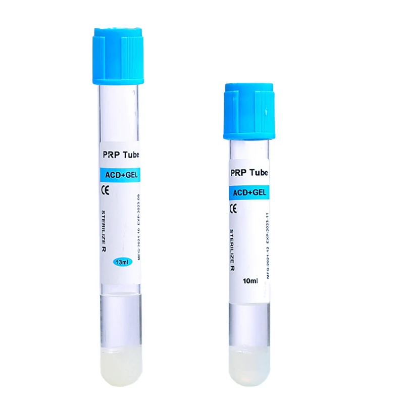 Производитель одноразовых стерильных трубок prp acd gel biotin ha 10 мл для Центрифуги