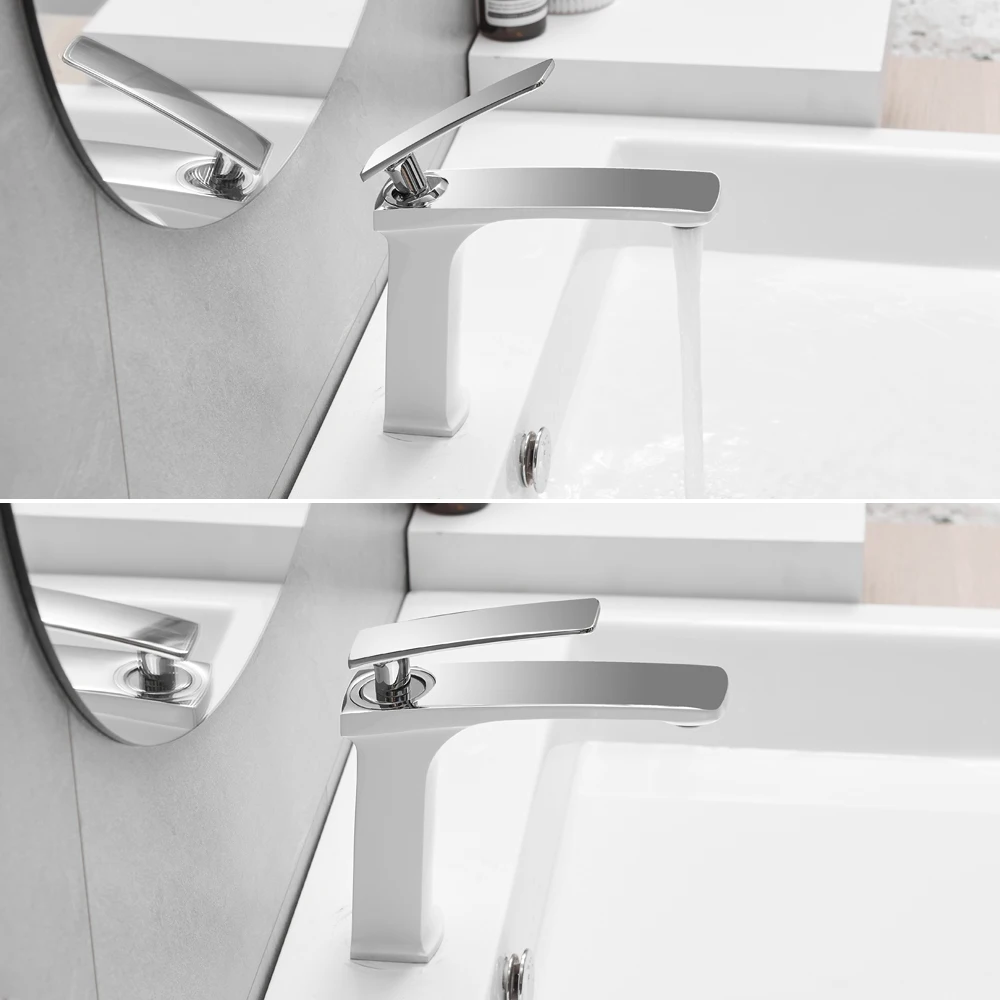 Yundoom Oem Musluk Brass Single Handle Hole Griferia Robinet Bathroom Griferia Cocina Wasserhahn Musluk Water Tap Basin Faucet