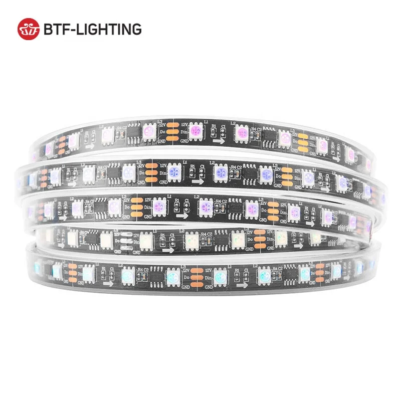  Конкурентоспособная цена 24 В 12 ip65 ip67 ip68 светодиодная Пиксельная лента btf lighting