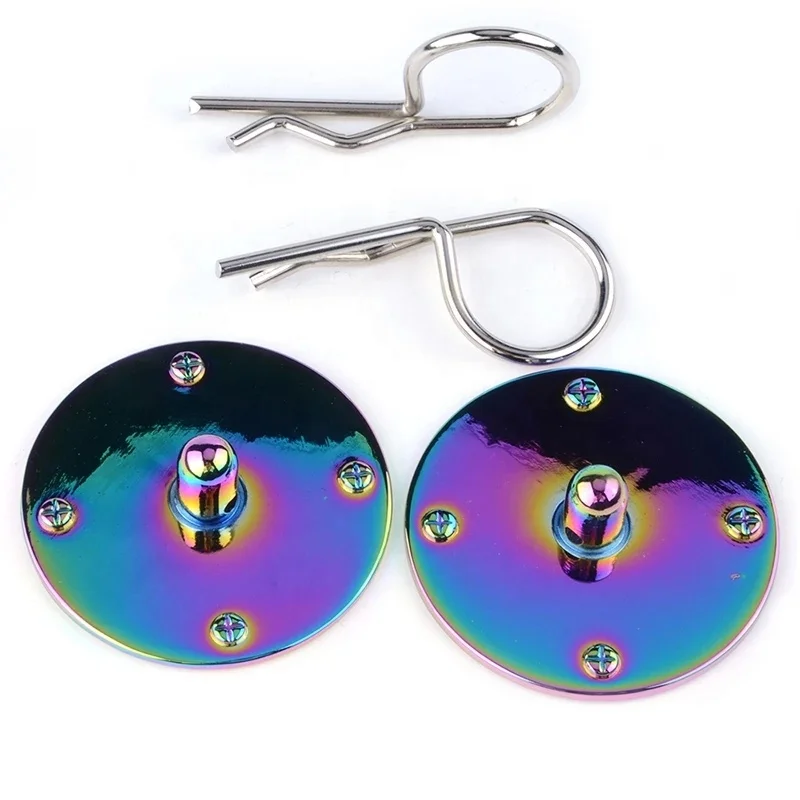 Factory Price Car Accessories Racing Decoration Sticker Bonnet Hood Pin Engine Lock Kit