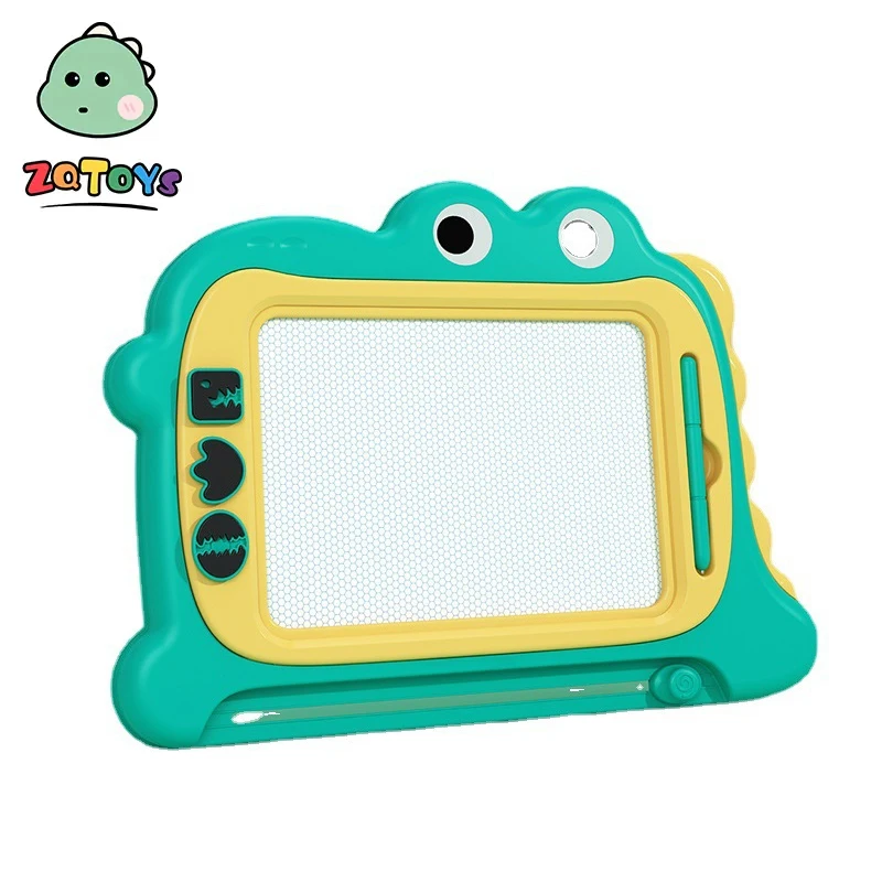 Zhiqu Toys magnetic graffiti writing small dinosaur drawing board painting color household erasable toys wholesale