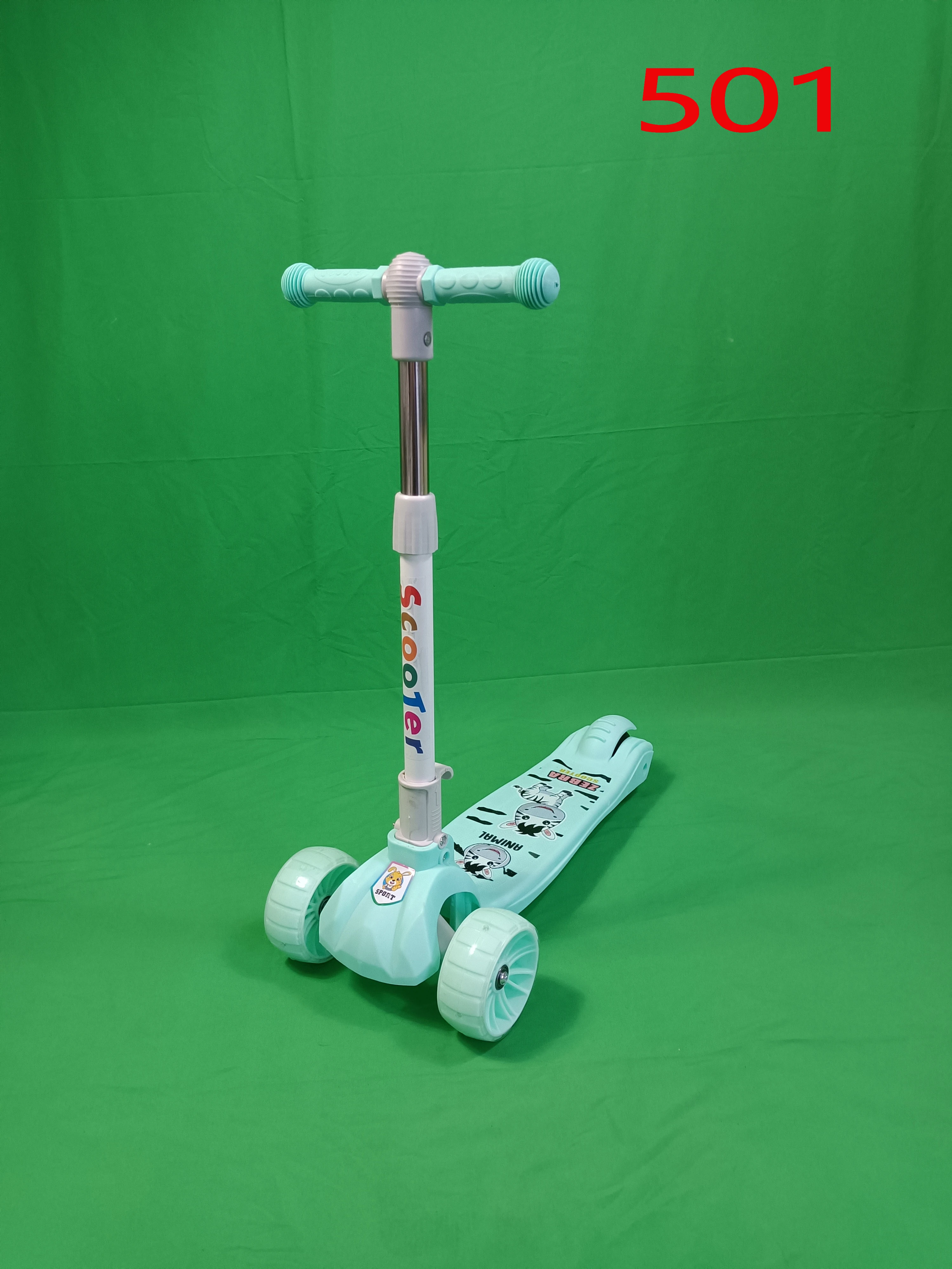 Three colors big wheels kid scooters for 3-8 ages boy kid scooter