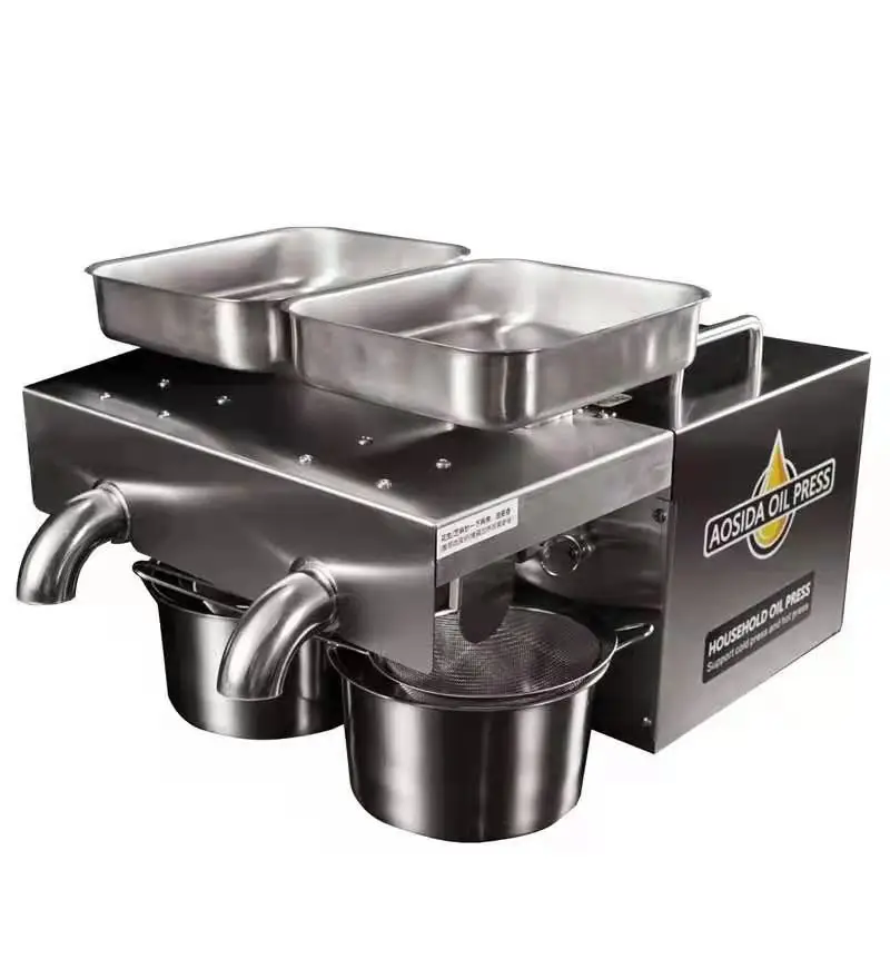 Jerrate Double head oil press expeller coconut oil extraction machine cold press pomegranate seed oil cold pressed