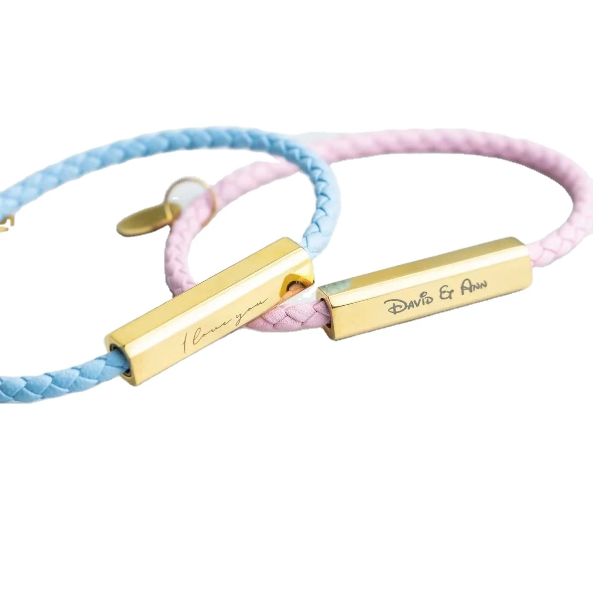 Мужской женский браслет из натуральной кожи