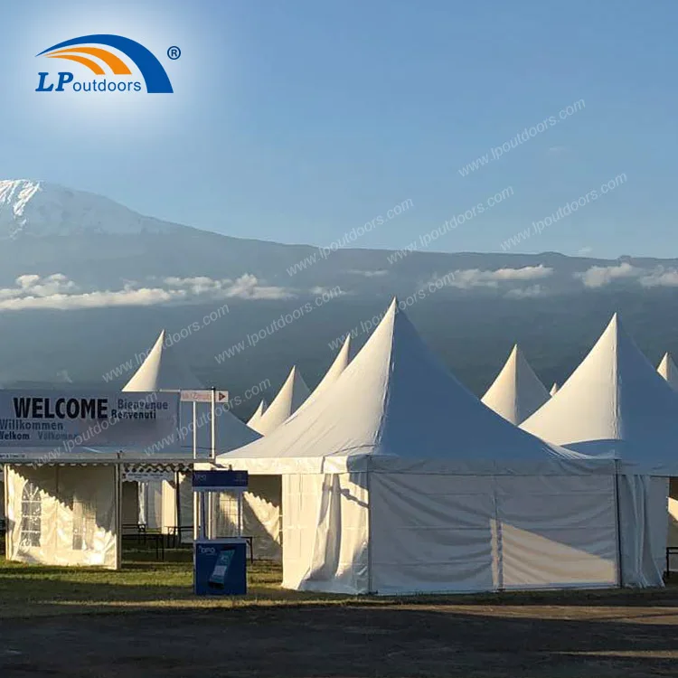 Aluminum Frame 6x6 pagoda tent festival tent event trade show tent for fair or wedding