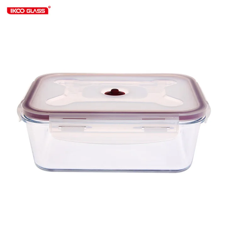 IKOO GLASS Storage Containers food glass container vacum