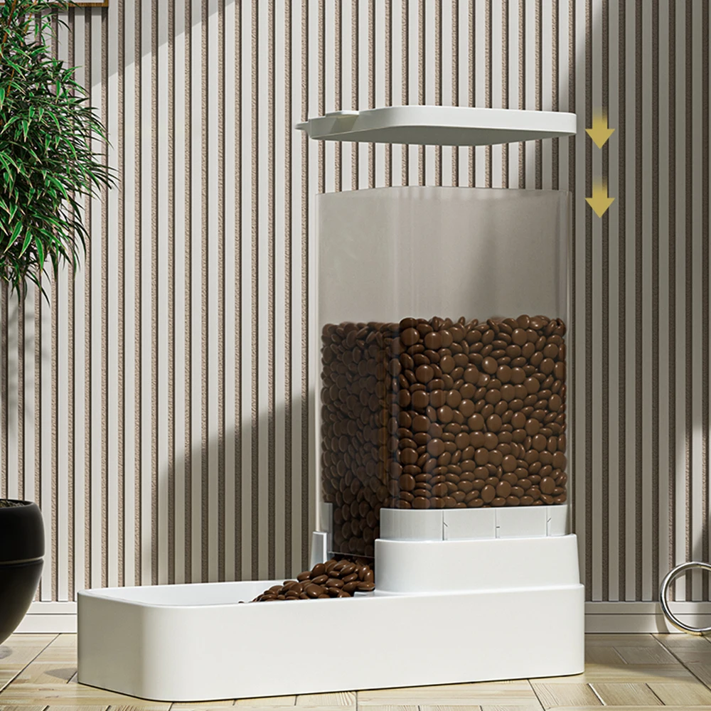 Hot sale eco friendly automatic pet feeder timing large capacity timed smart pet feeder for cat dog little pet