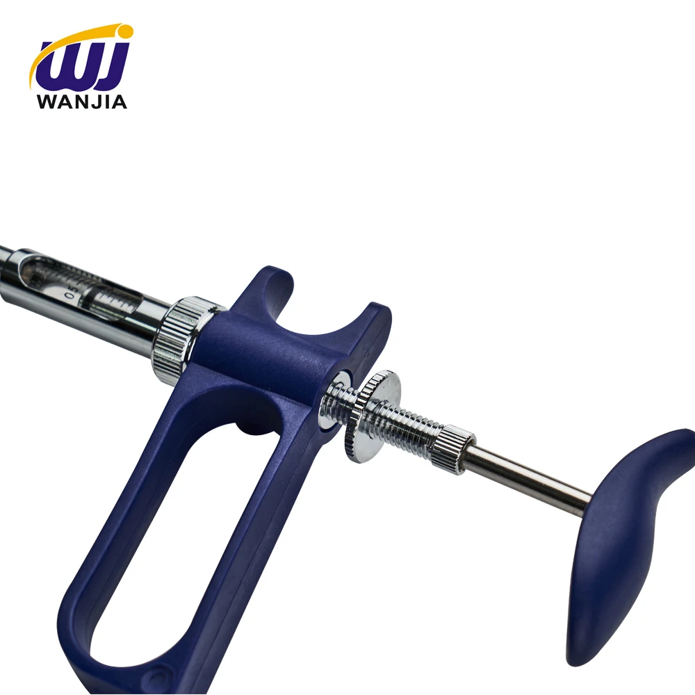 WJ125 Premium Automatic Veterinary Syringe Plastic Injection Vaccine Syringe for Fowl