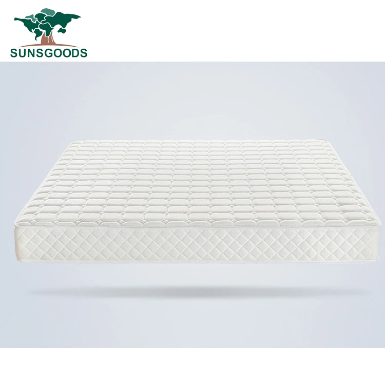 Матрас Sunsgoods двухразмерный из мягкого трикотажного хлопка матрас с вакуумным сжатием пены эффектом памяти пружиной