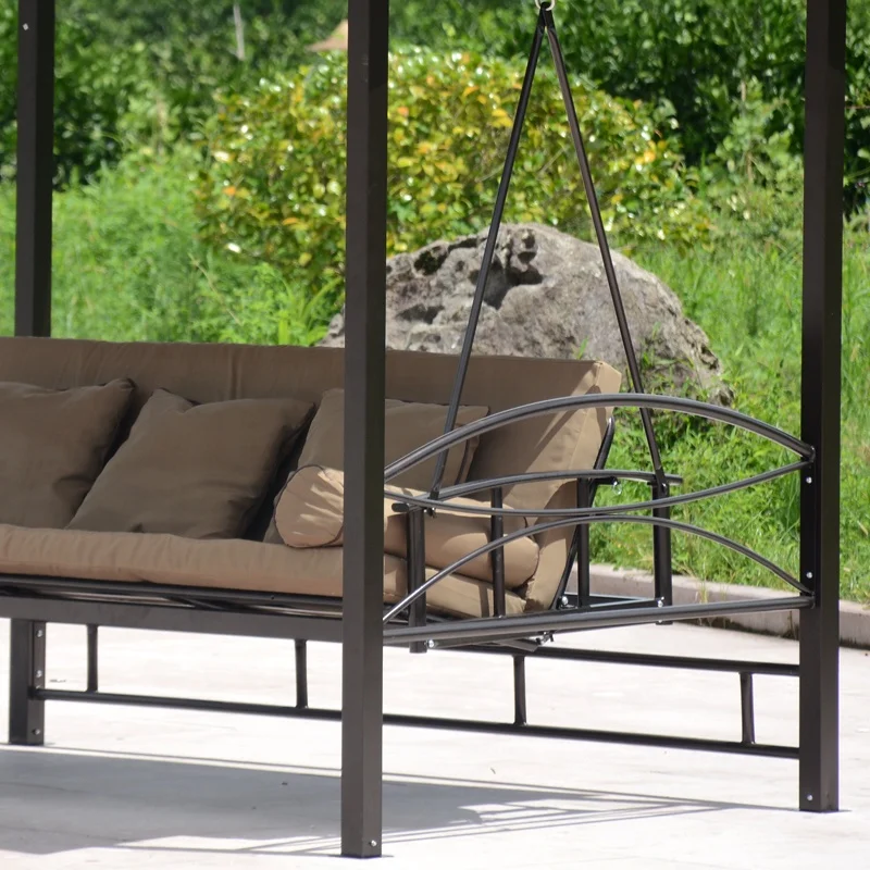 Hanging Swing Chairs Outdoor Leisure Three Person Tent Swing Outdoor Garden Chair Hanging