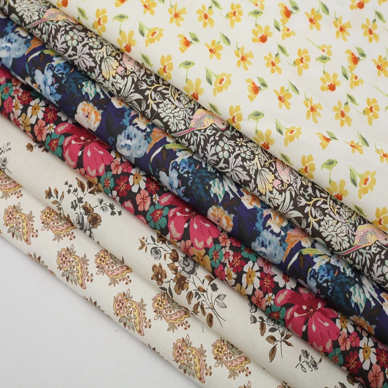 Красивый дизайн, хлопковый поплин с принтом, 100 шт.