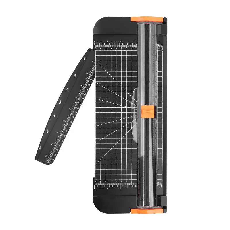 A4 Paper Cutter 12 Inch Titanium Paper Trimmer Scrapbooking Tool for Cutting Craft Paper Coupon Label and Cardstock