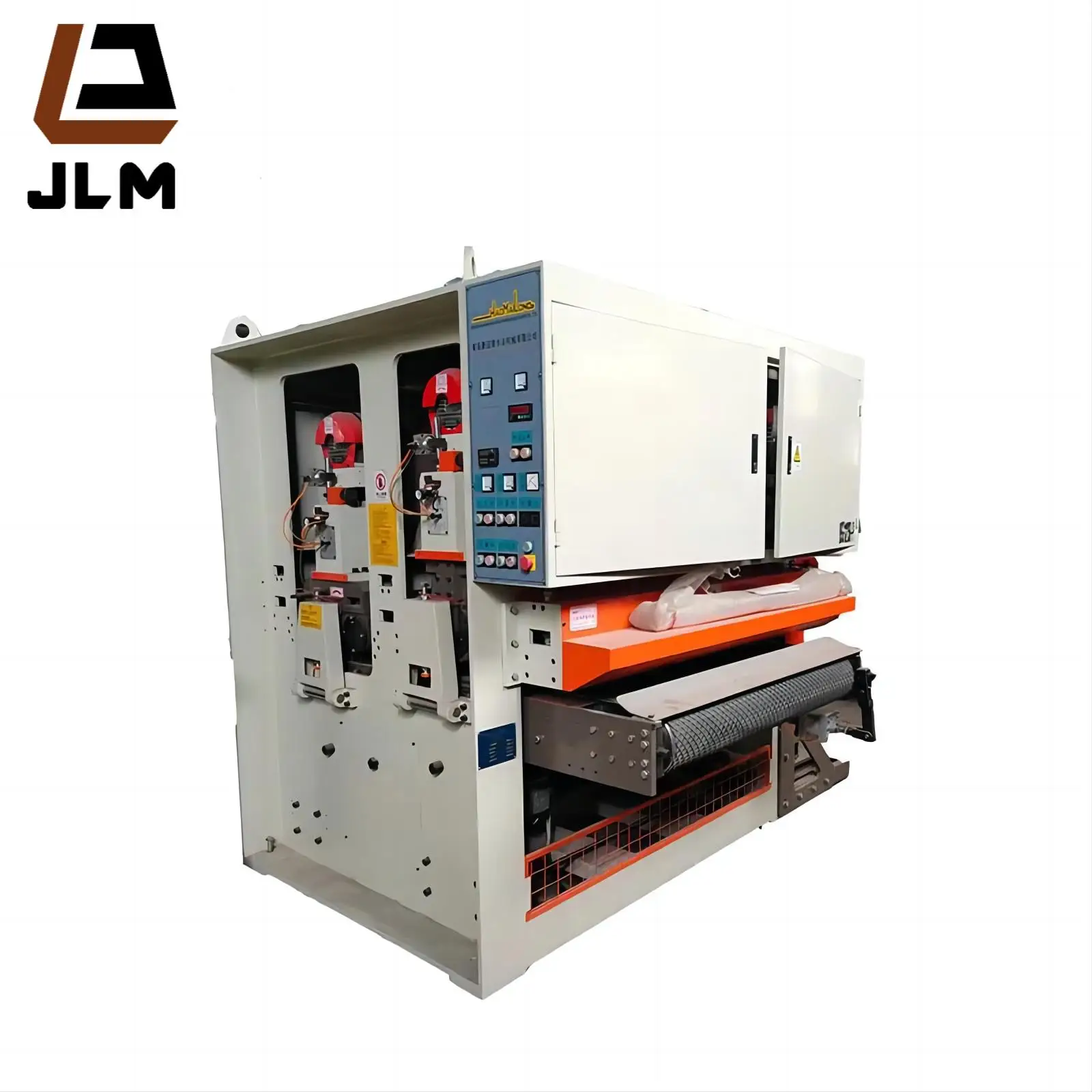 Jinlun Woodworking Plywood Solid Wood Precise Calibrating Sander Wide Belt Sanding Machine