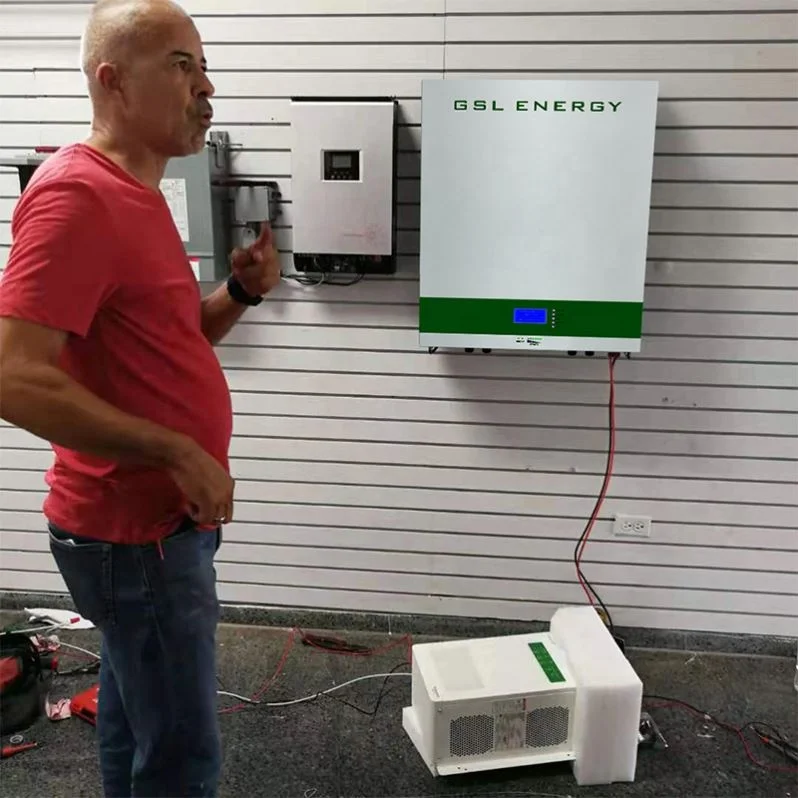Настенный литиевый аккумулятор для хранения энергии Powerwall 5.2kwh 48v100ah домашней солнечной