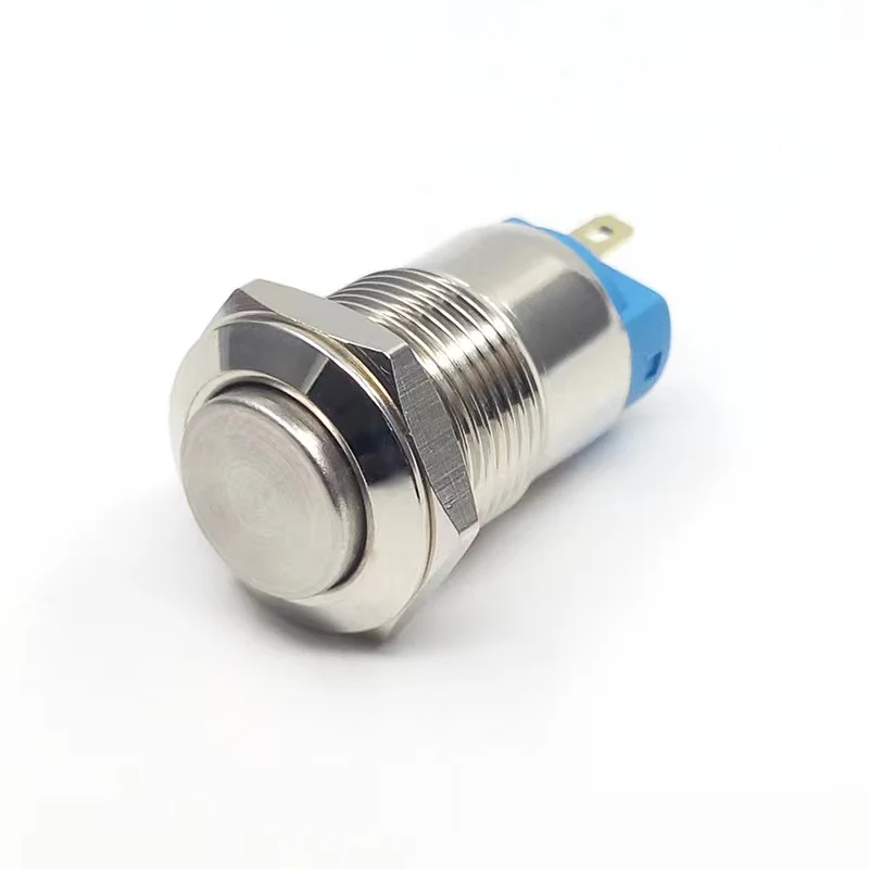 22mm  on off waterproof push button  with LED light Momentary