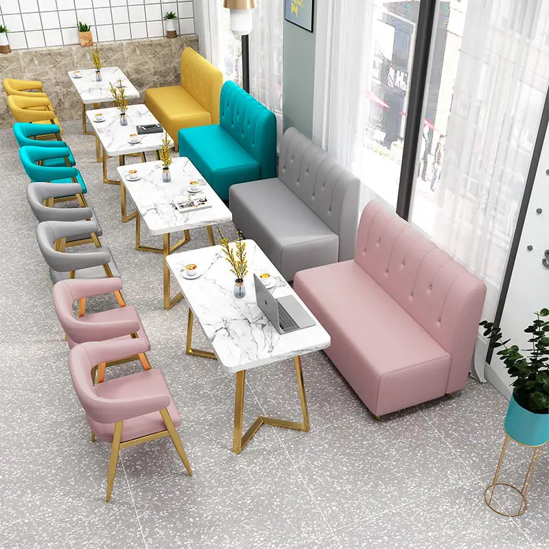 New Design Wood Restaurant Indoor Cafe Coffee Tables And Chairs Wholesale Cheap Cafe Shop Furniture Iron Chair Designer