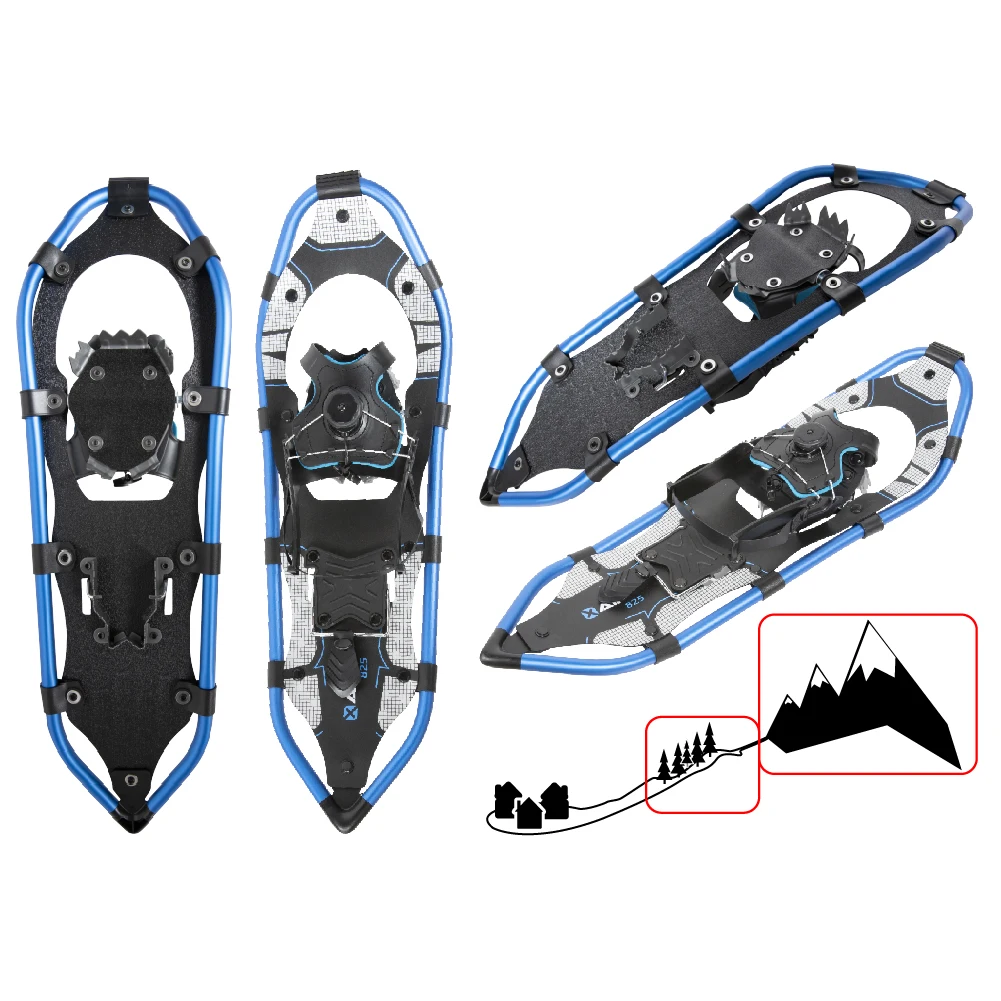 XTAP The Best OEM CE BSCI Alu. Frame HDPE Deck Spin Binding Heel Lift Snowshoes Ski Supplier