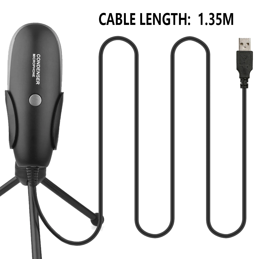  SF-500B USB конденсаторный микрофон с микрофонная стойка для