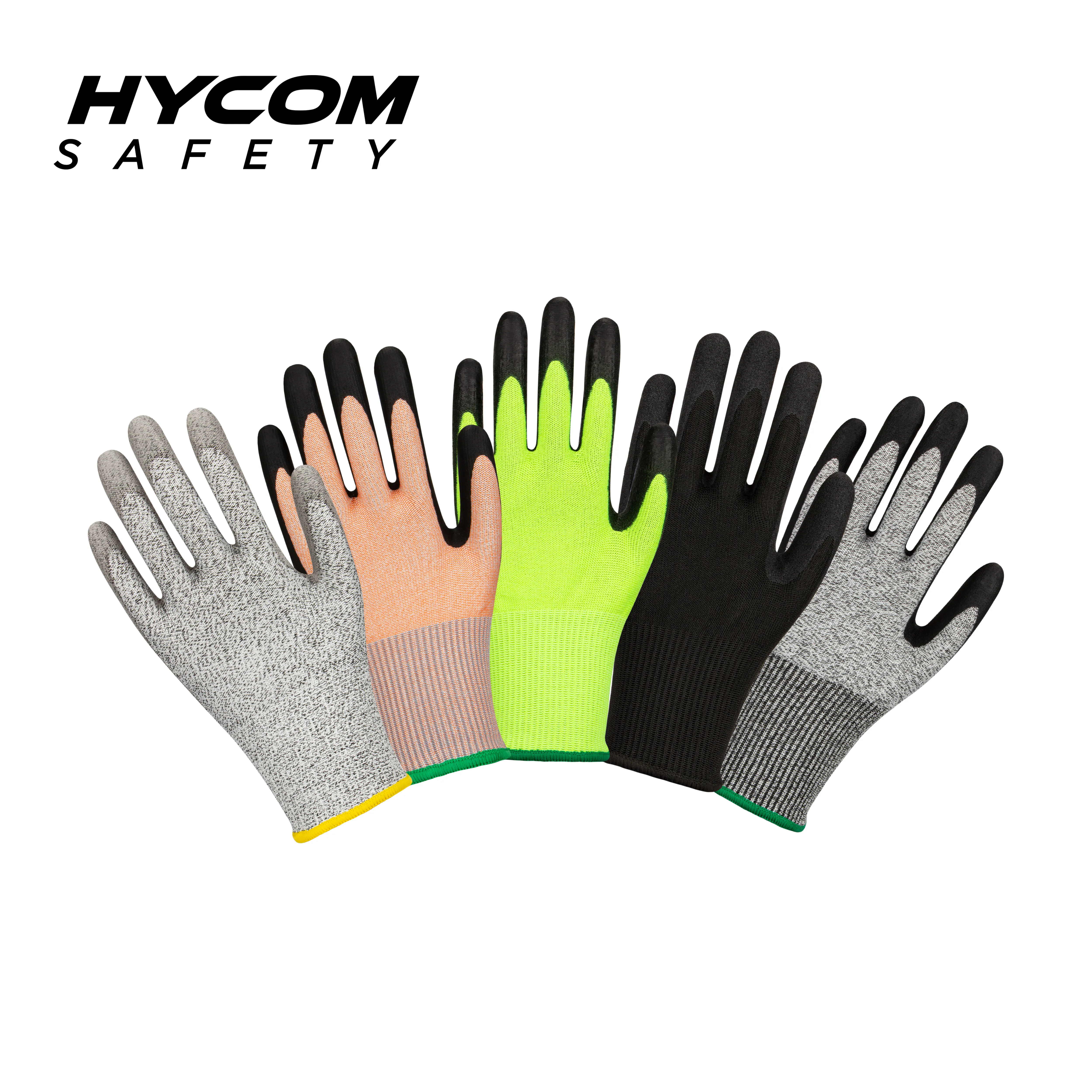 
ce certificate cheap price nitrile coated anti-cut safety gloves industrial 