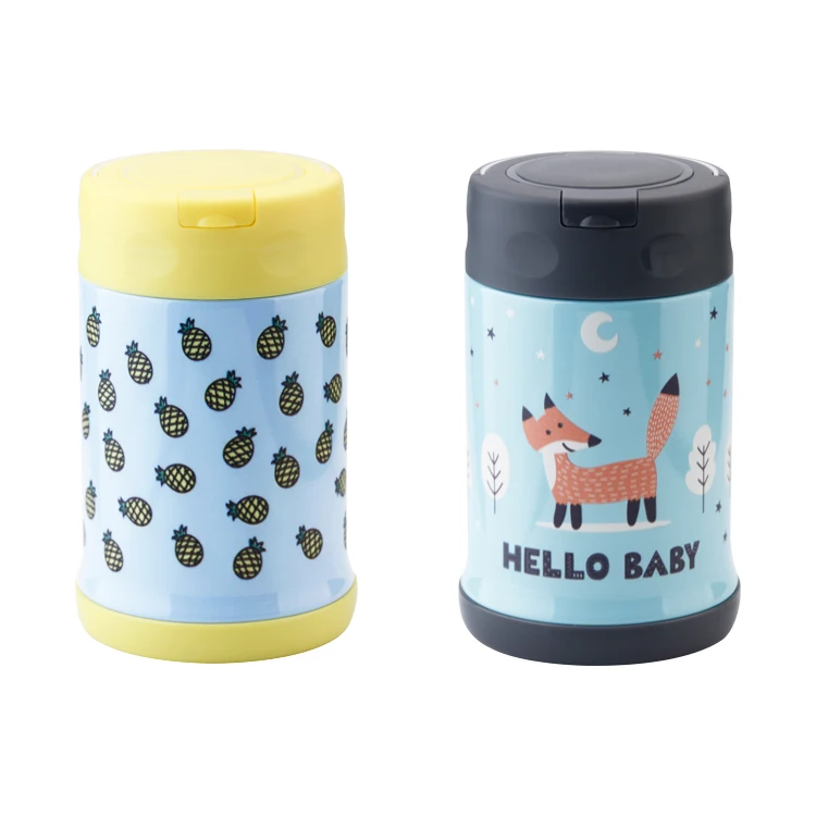 Wholesale 350ml 500ml Double Wall Stainless Steel Vacuum Insulated Thermal Lunch Box Thermos Food Flask